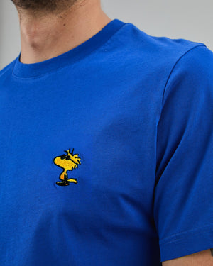 Peanuts Sunny Woodstock T-Shirt Klein Blue