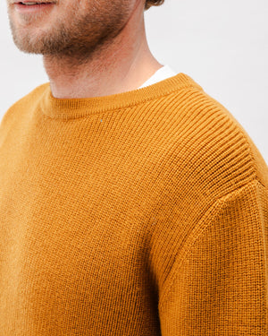 Waterfront Wool Sweater Mustard