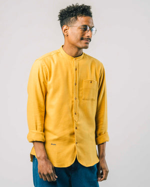 Flannel Shirt Mustard