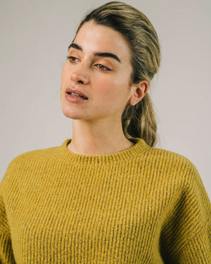 Cropped Sweater Mustard