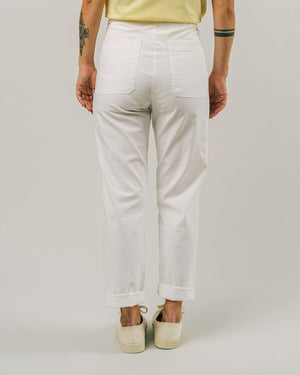 Capri Chino Pants White