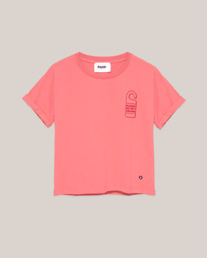 Do Not Disturb Oversize T-Shirt Rosé