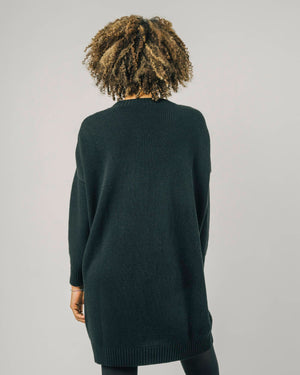 Knitted Wool Cashmere Dress Black