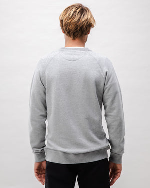 BRV Cotton Sweatshirt Grey Melange