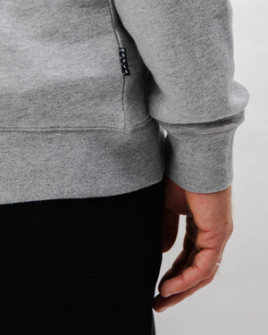 BRV Cotton Sweatshirt Grey Melange