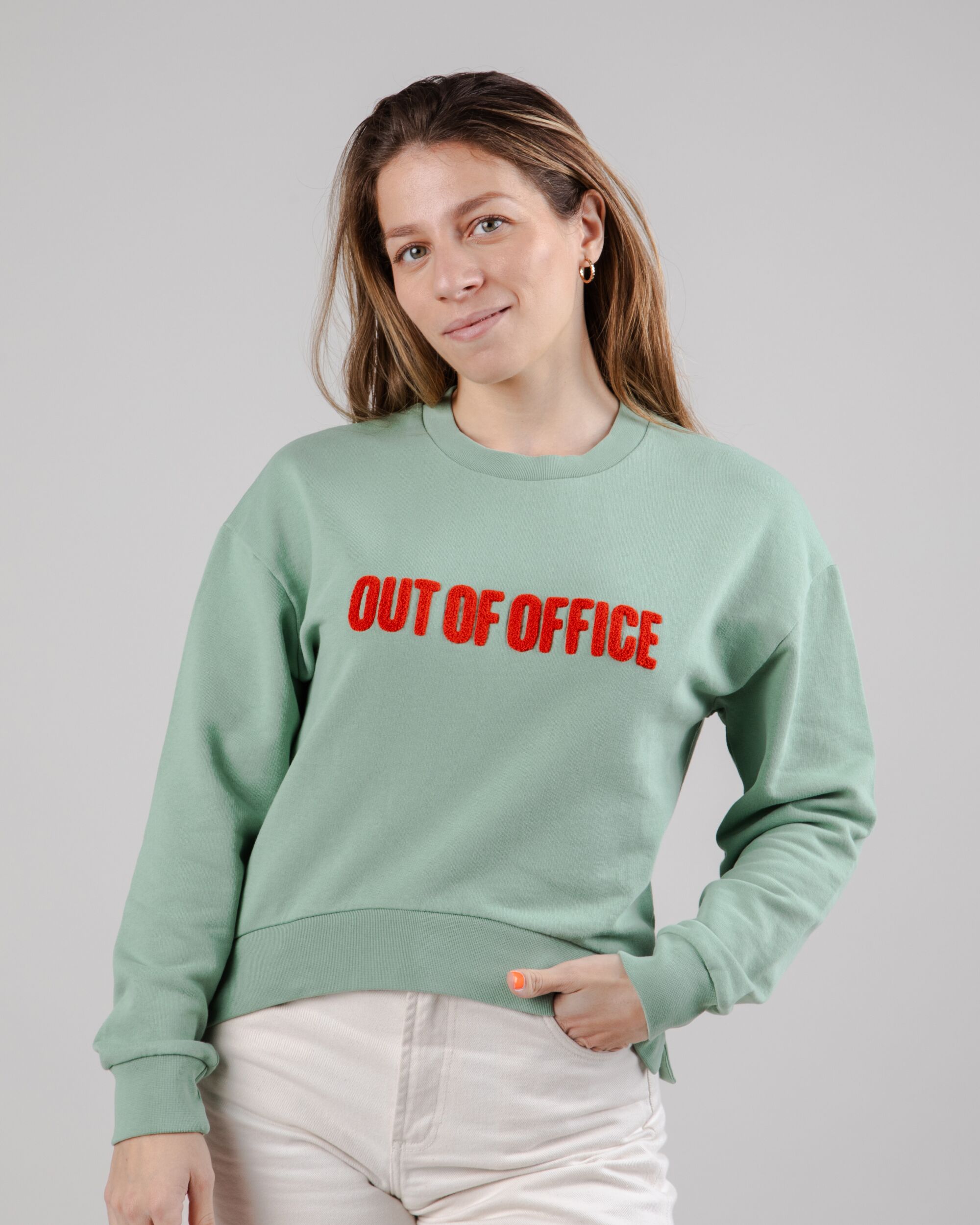 Out of Office Sweatshirt Mint